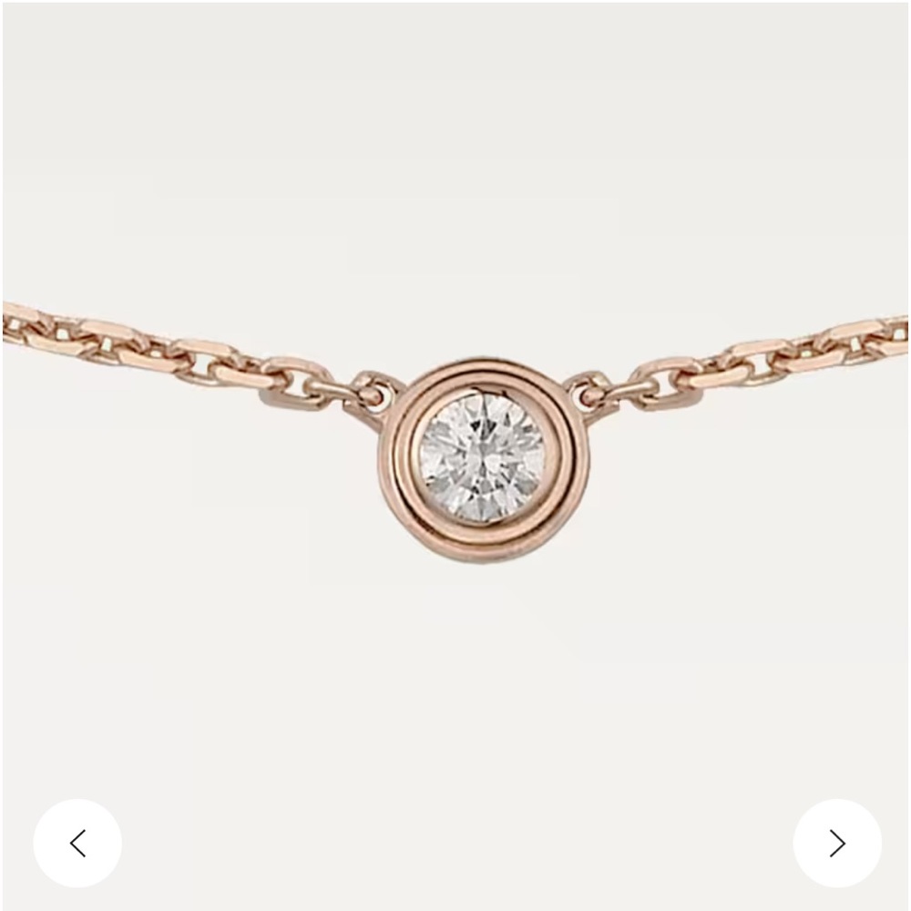 Cartier d'Amour necklace!
